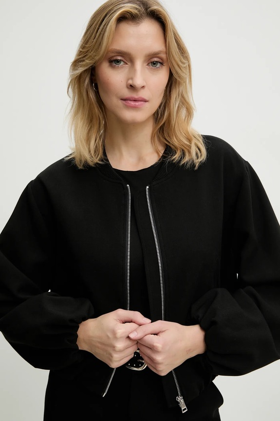 Answear.LAB rövid kabát fekete V2583.fos