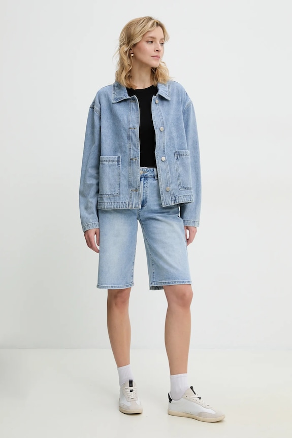 Answear.LAB giacca di jeans RD7335.flk blu WW25