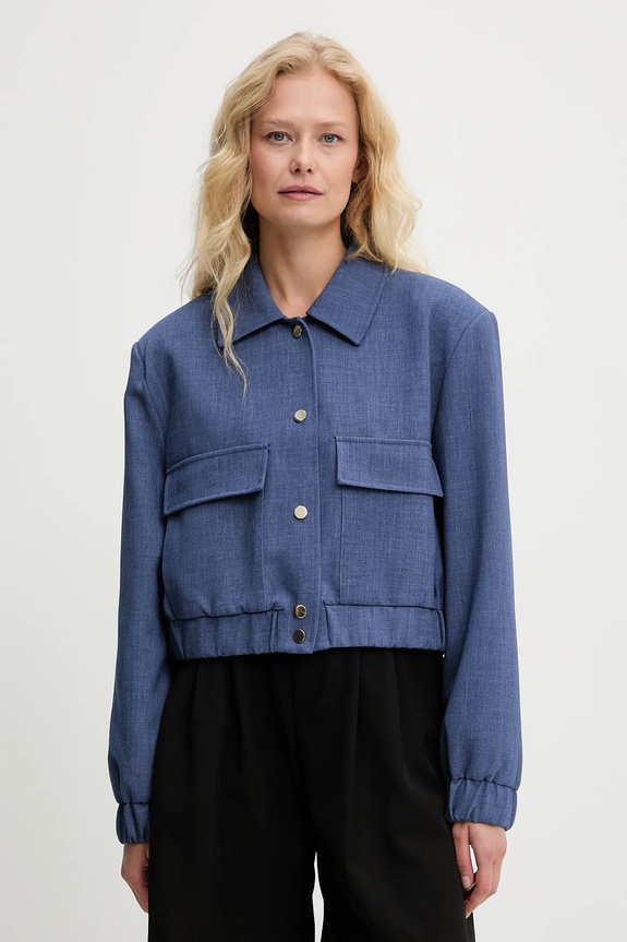 Μπουφάν Answear.LAB άλλο μπλε v2575.fjk