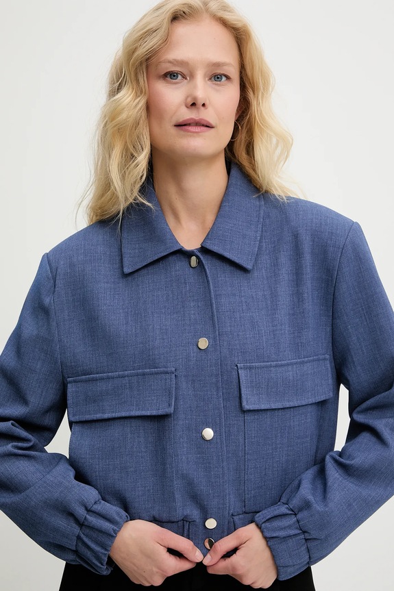 Μπουφάν Answear.LAB μπλε v2575.fjk