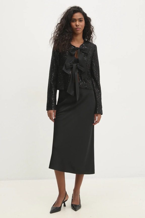 Answear.LAB marynarka 6535.tos czarny WW25