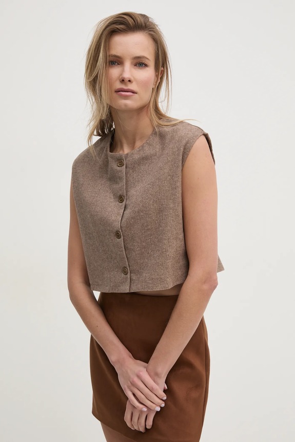 Answear.LAB mellény barna 71311GL.ims