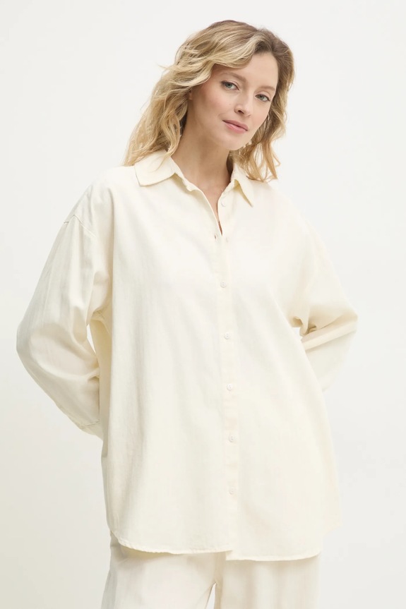 Oblačila Bombažen komplet Answear.LAB 244139.TWK bež