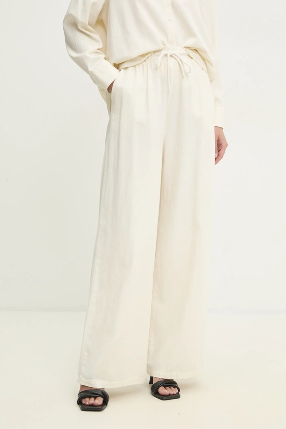 Bombažen komplet Answear.LAB bež 244139.TWK