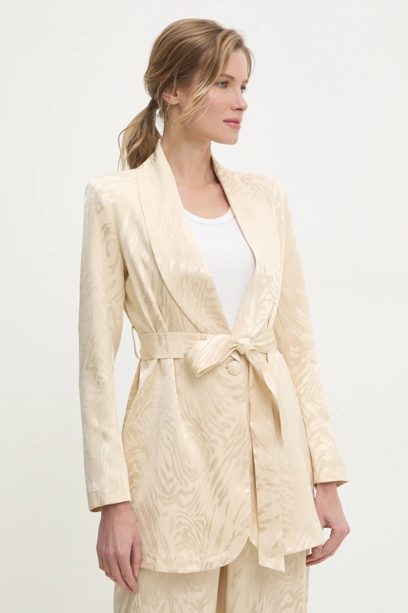 Σακάκι Answear.LAB ύφασμα μπεζ 1517.6519.HWK