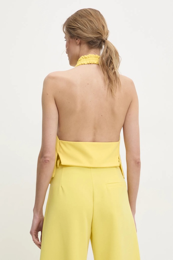 Abbigliamento Answear.LAB gilet LD2215.HWK giallo