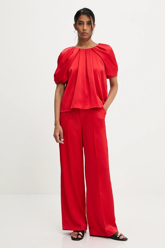 Komplet Answear.LAB Tkanina rdeča 24023LD.24450LP.HWK