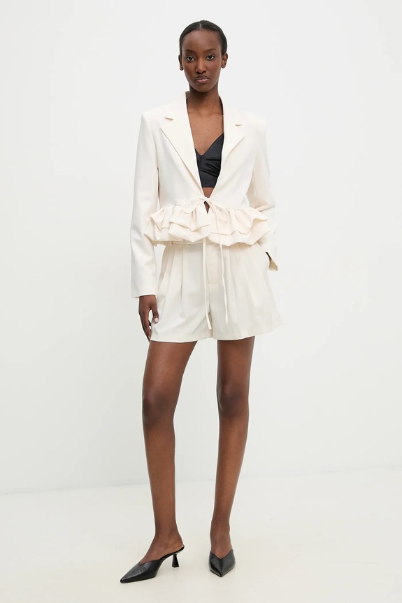 Answear.LAB marynarka LD2221.hos beżowy WW25