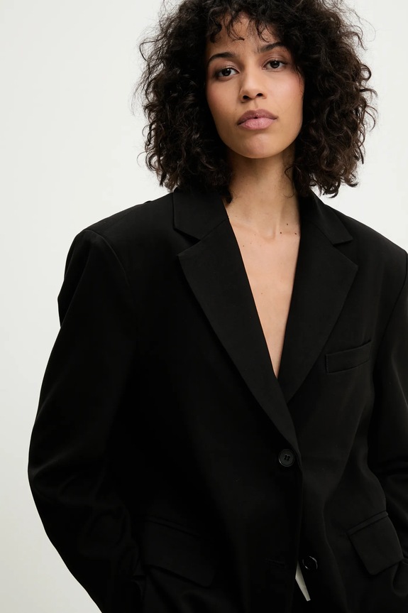 Answear.LAB marynarka V2559.fos czarny