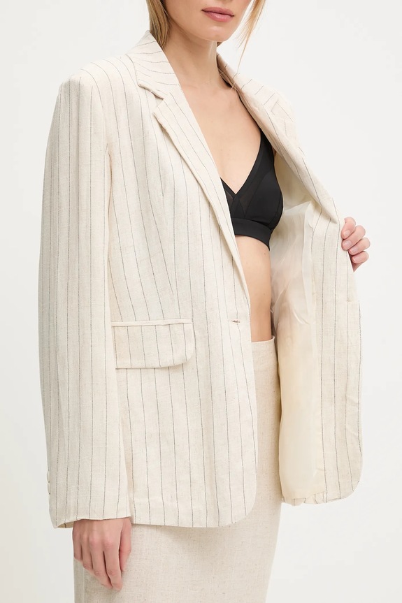 Λινό πανωφόρι Answear.LAB 6466.hos