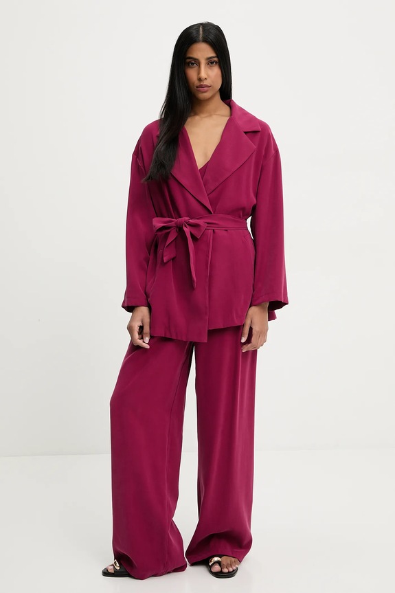 Sako Answear.LAB 93082.ilk bordo WW25