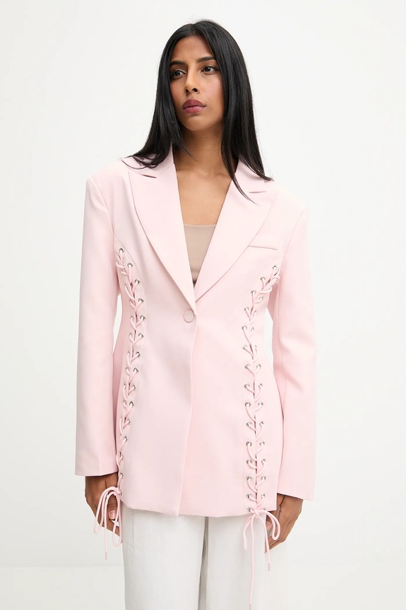Answear Lab marynarka różowy V7739.iak