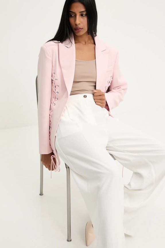 Answear Lab marynarka V7739.iak różowy