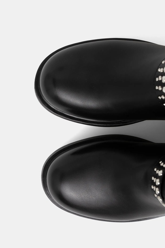 Vysoké čižmy Answear.LAB čierna 80102.12.HWK