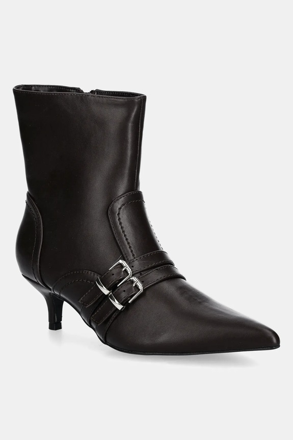 Answear.LAB botki 5-8 cm brązowy 51373.ims