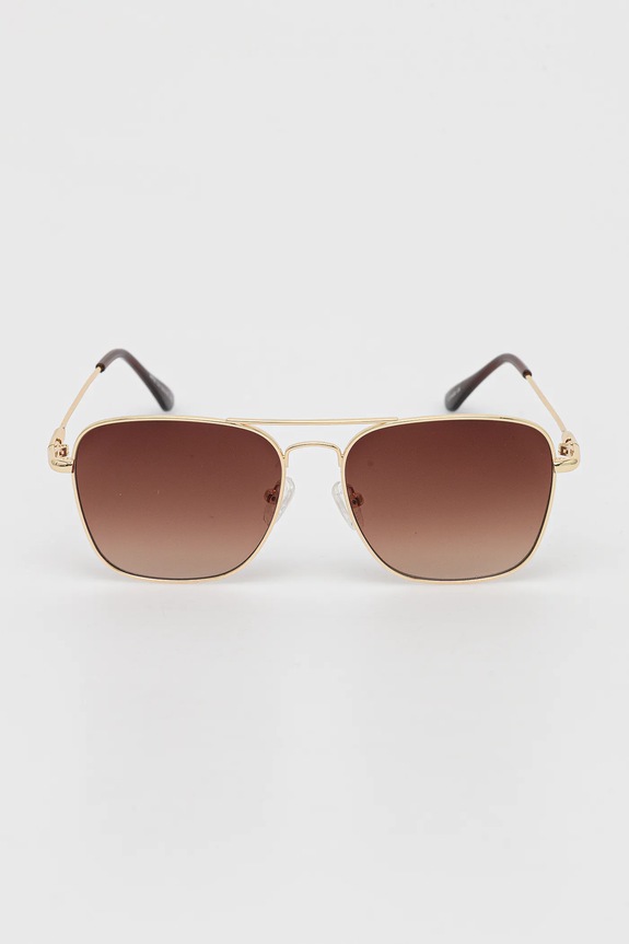 Answear.LAB okulary przeciwsłoneczne MR02.hjk brązowy WW25