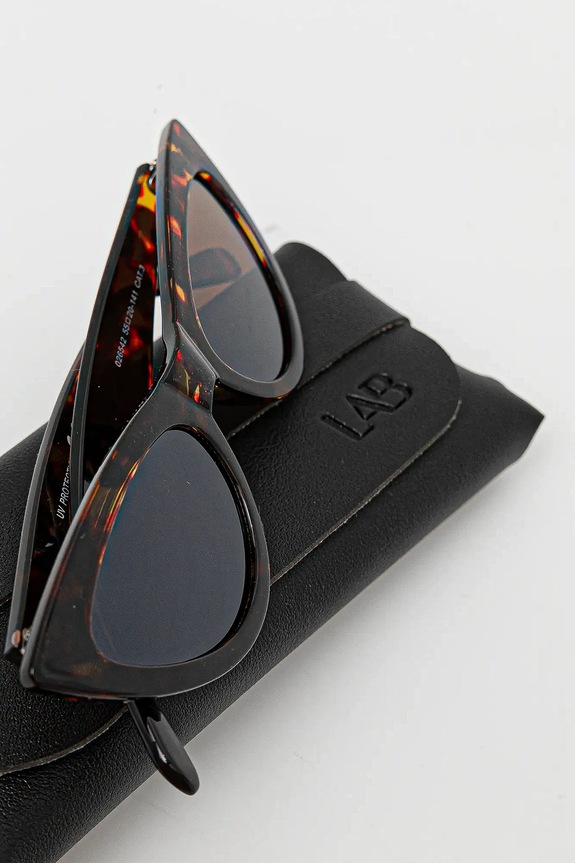 Akcesoria Answear.LAB okulary przeciwsłoneczne 26542.flk brązowy