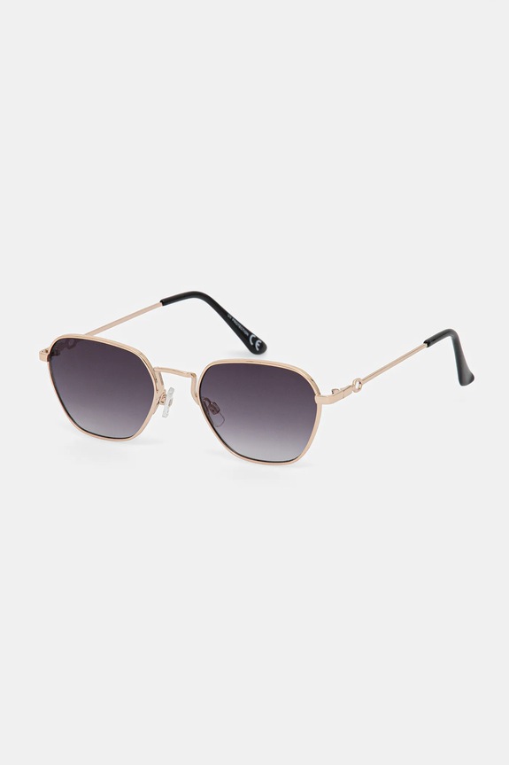 Answear.LAB okulary przeciwsłoneczne jednolita czarny 015405.flk