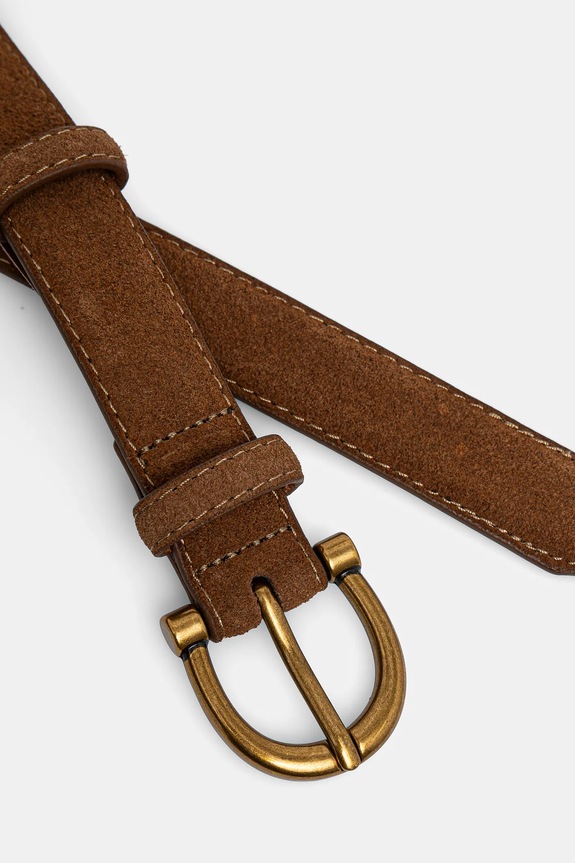 Answear.LAB pasek zamszowy 1251.CMS brązowy WW25