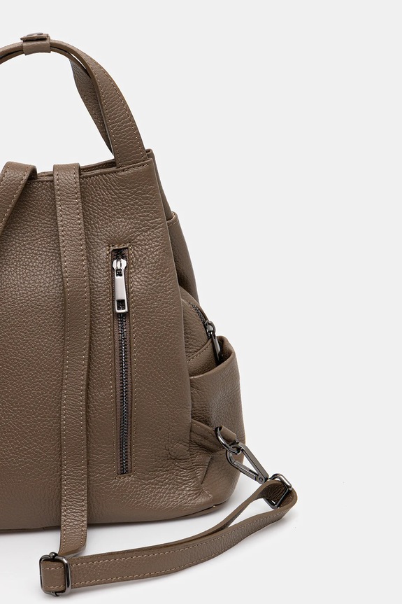 Kiegészítők Answear.LAB bőr hátizsák p2. bézs