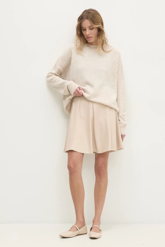 Answear.LAB spódnica 4525.tos beżowy WW25