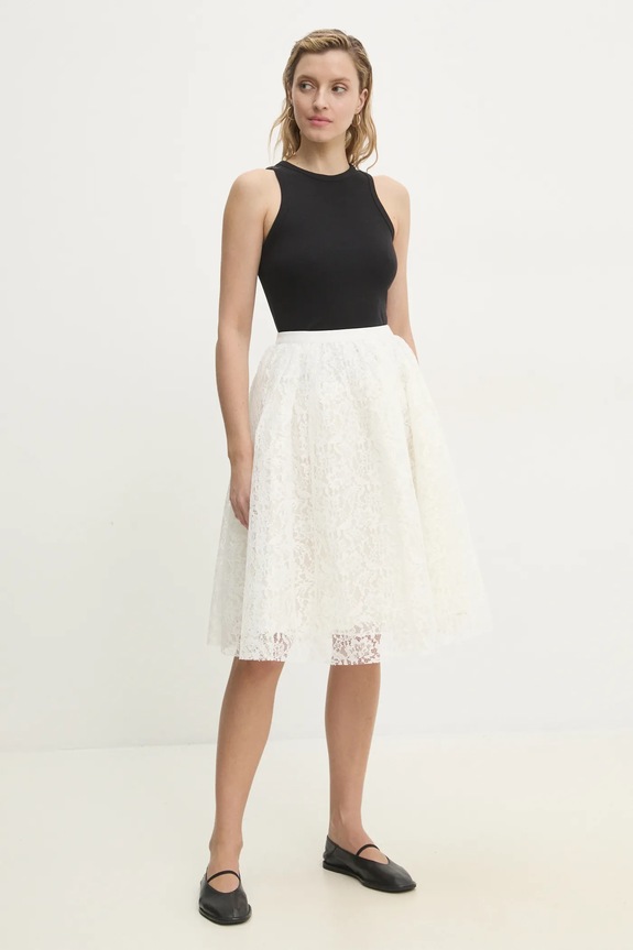 Answear.LAB szoknya CK.STH.fms fehér WW25