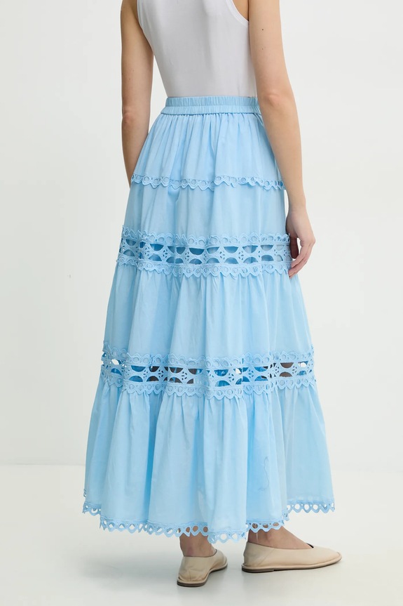 Ρούχα Βαμβακερή φούστα Answear.LAB 81015.FKK μπλε