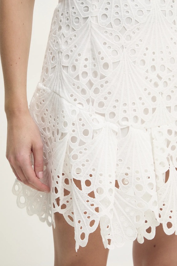 Φούστα Answear.LAB λευκό 81021.FKK