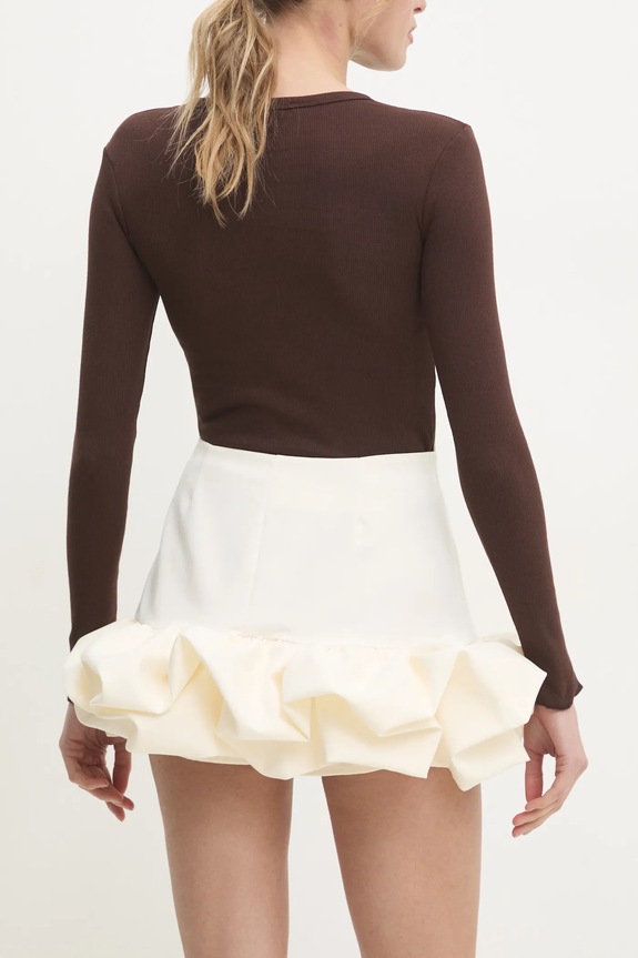 Answear.LAB spódnica LD2222.HWK beżowy WW25