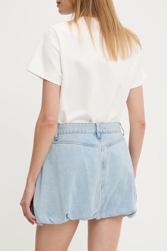 Ρούχα Βαμβακερή τζιν φούστα Answear.LAB rd3109.fos μπλε