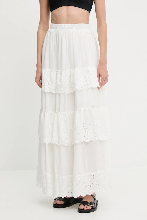 Answear.LAB szoknya sima fehér 241007.tos