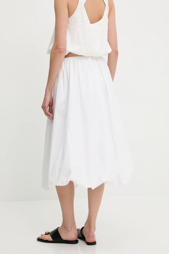 Ρούχα Βαμβακερή φούστα Answear.LAB 1691.HWK λευκό