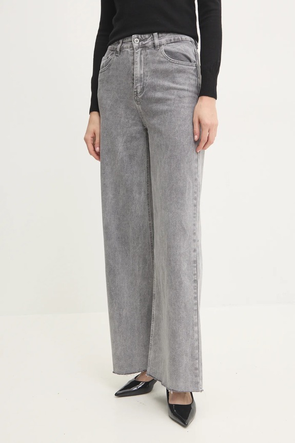 Answear.LAB jeansy szary RD8516.hos