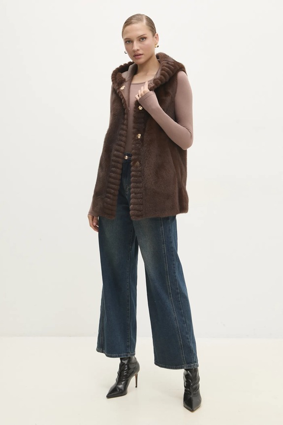 Answear.LAB jeansy 31611.ILK niebieski WW25