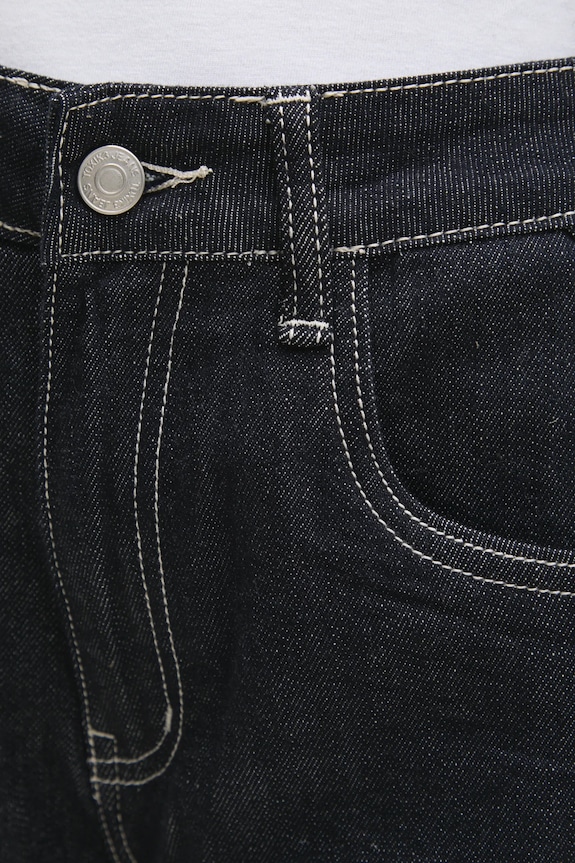 Answear.LAB jeansy granatowy L21385.hos