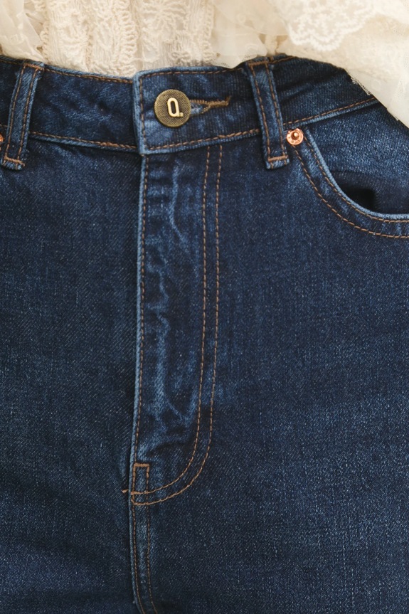 Answear.LAB jeansy granatowy 9459.tos