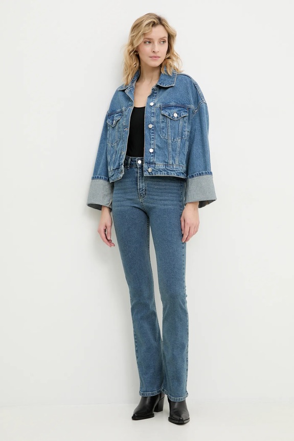 Τζιν παντελόνι Answear.LAB 11362.TWK μπλε WW25