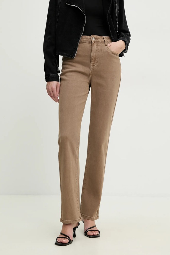 Дънки Answear.LAB кафяв hm5315.4.flk