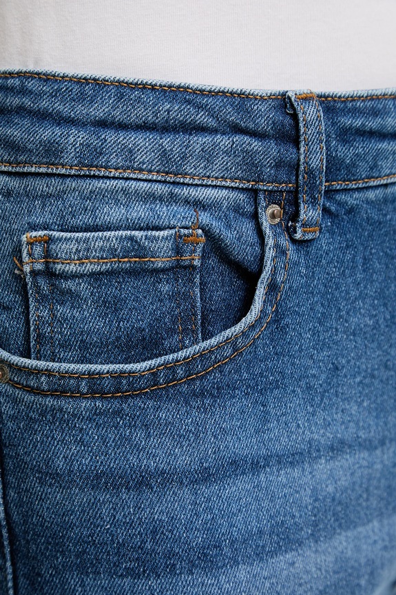 Τζιν παντελόνι Answear.LAB σκούρο μπλε sng.134.tos