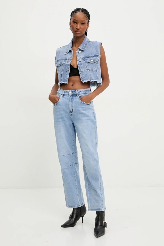 Answear.LAB jeansy HM5328.2.fos niebieski WW25