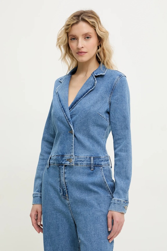 Îmbrăcăminte Answear Lab salopeta jeans RD2688.hos albastru