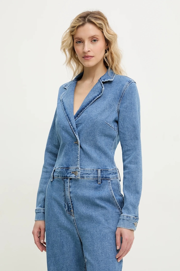 Îmbrăcăminte Answear Lab salopeta jeans RD2688.hos albastru