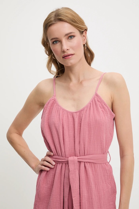 Βαμβακερή φόρμα Answear.LAB ροζ ps8638.fos