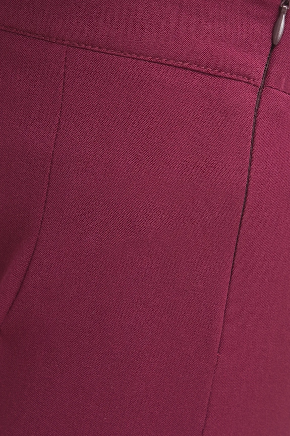 Answear Lab pantaloni burgundia CBPA3176.IKK
