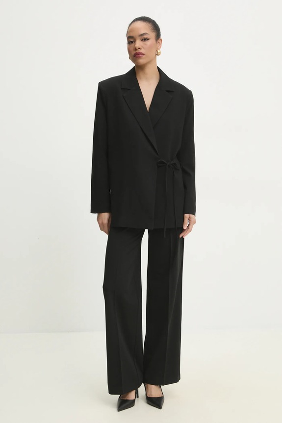 Answear Lab pantaloni 8010.TWK negru WW25