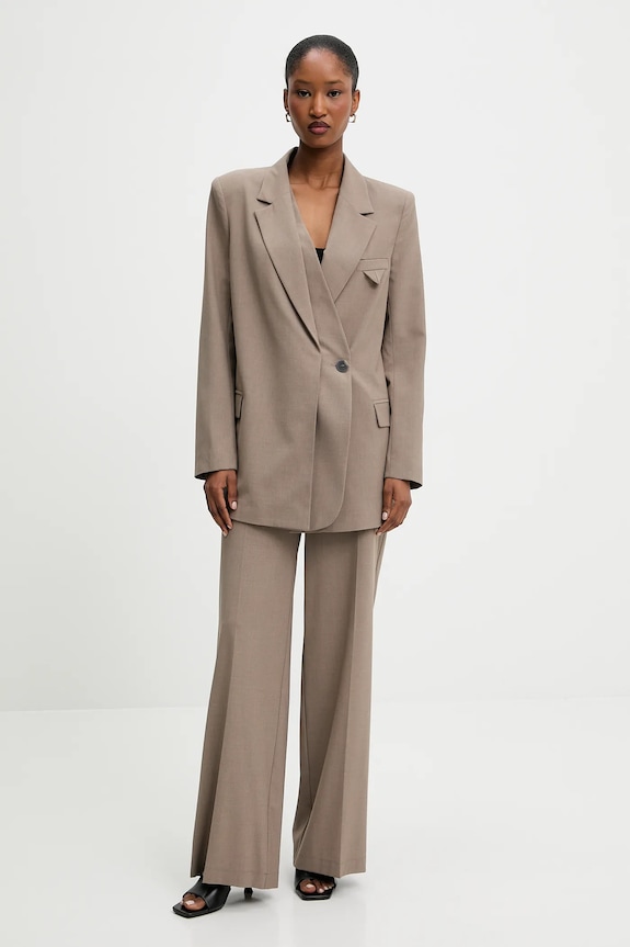 Answear Lab pantaloni PN1129.tos maro WW25