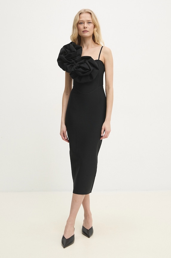 Answear.LAB sukienka 607305.hos czarny WW25