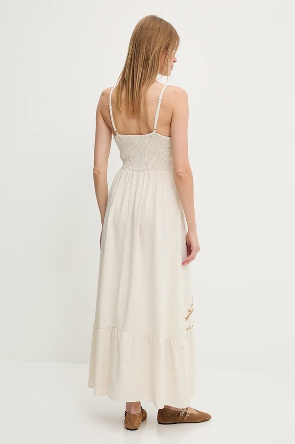 Oblačila Krilo z lanom Answear.LAB 62377.HWK rjava