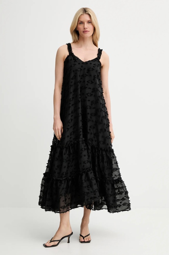 Haljina Answear.LAB casual crna 6010100.tos
