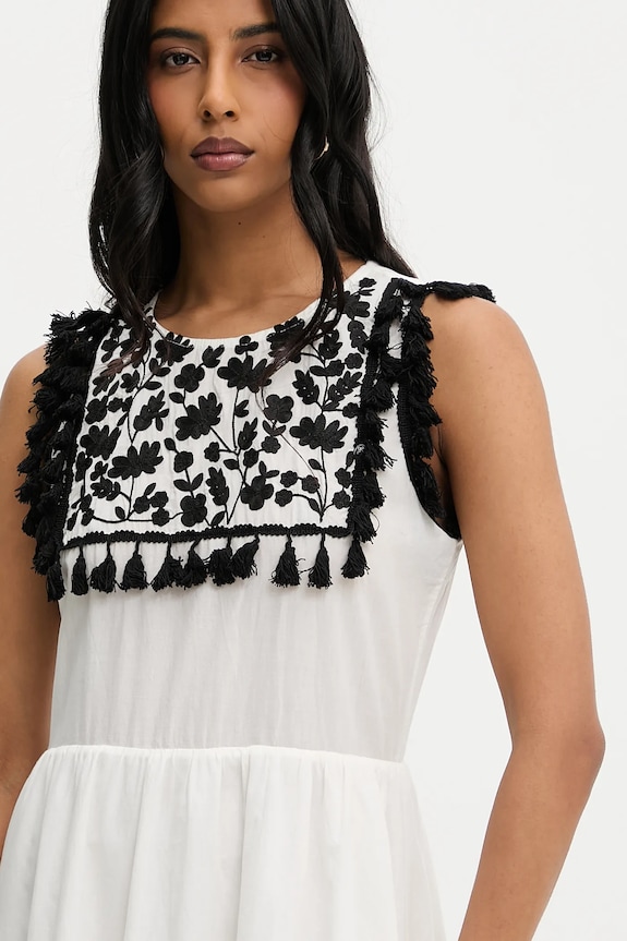 Answear.LAB vestito in cotone bianco 24013.tos